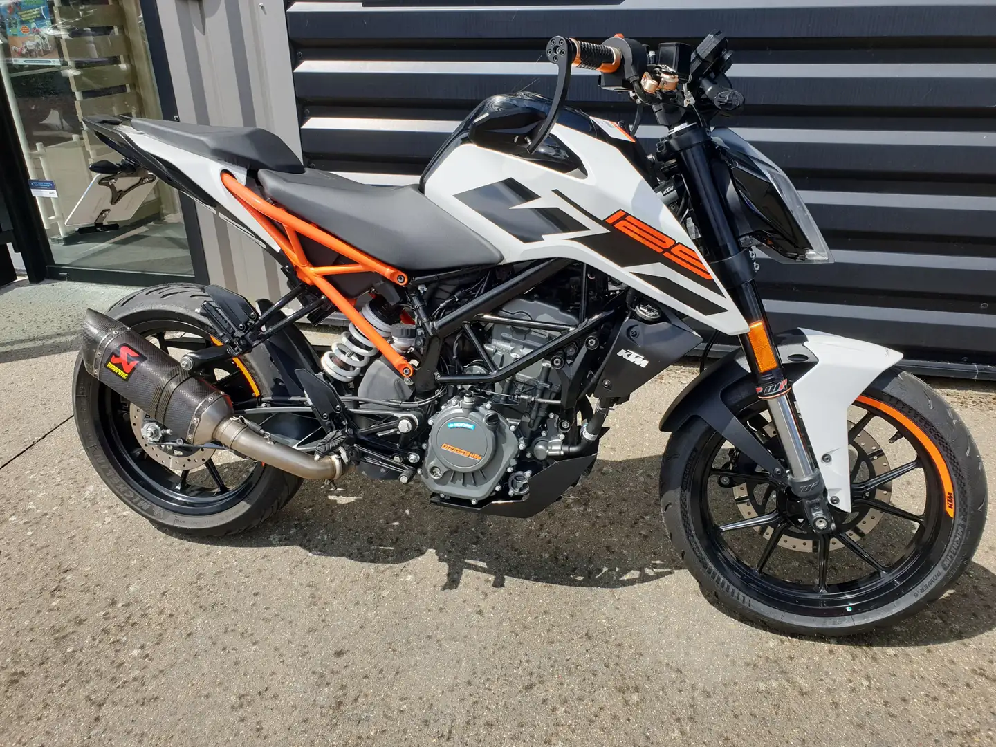 KTM 125 Duke Blanc - 2