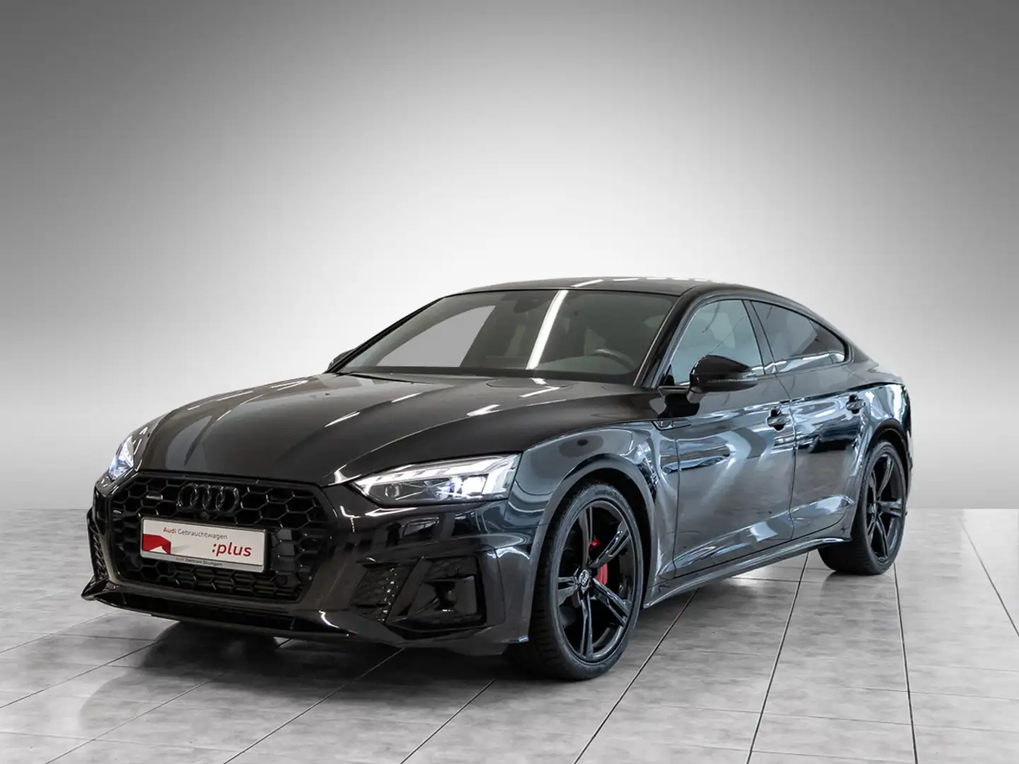 Audi A5 Sportback 40 TFSI qu S line Laser ACC Pano B&O Schwarz - 2