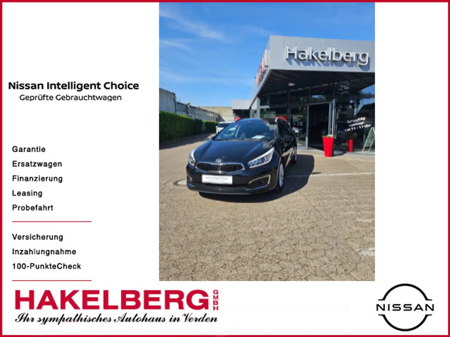 Kia Ceed / cee'd 1.6 GDI Dream Team Sportswagon Nero - 1