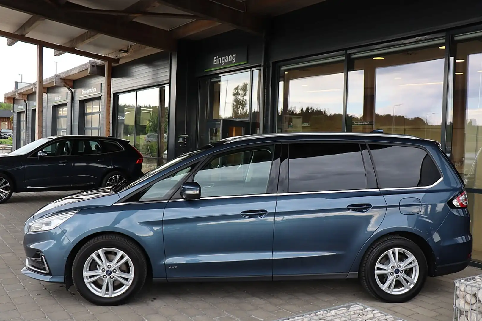 Ford Galaxy 2,0 EcoBlue SCR AWD Titanium Aut. ACC, AHK elek... Bleu - 2