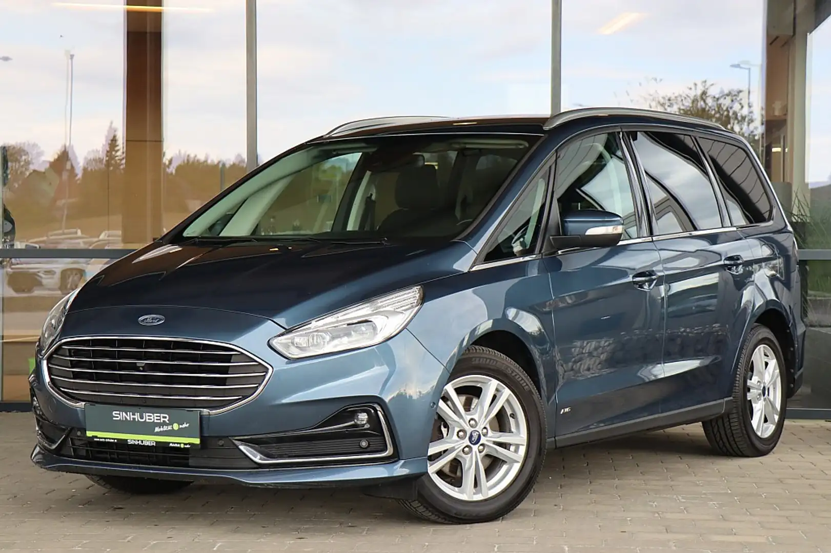 Ford Galaxy 2,0 EcoBlue SCR AWD Titanium Aut. ACC, AHK elek... Bleu - 1