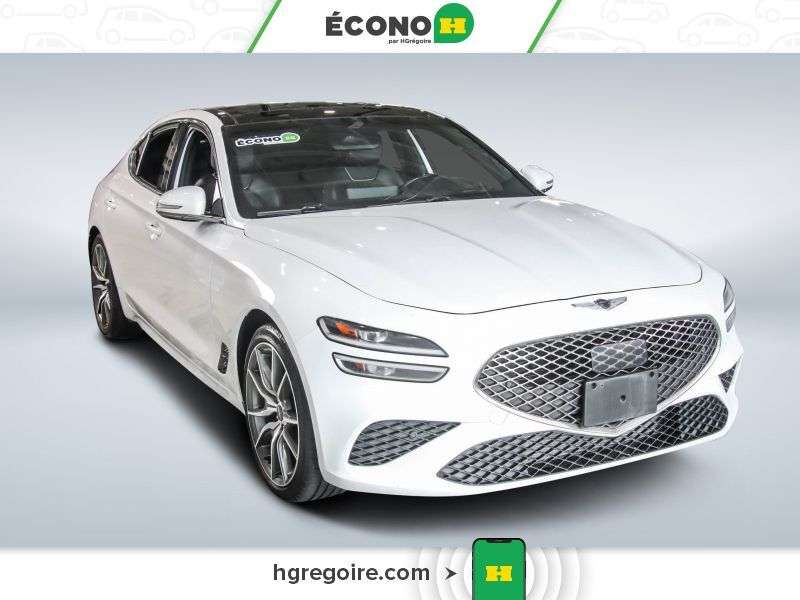 2022 Genesis G70 3.3T Advanced AWD CUIR TOIT OUVRANT CAMÉRA MAGS