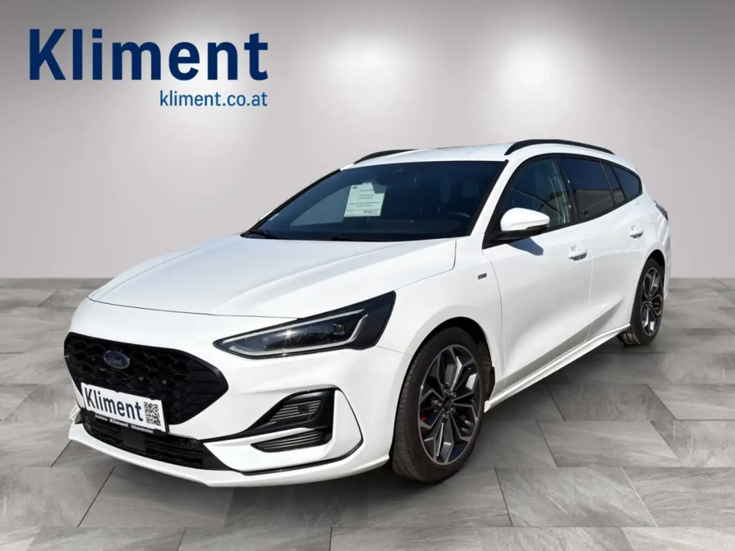 Ford Focus Turnier 1,0 EcoBoost Hybrid ST-Line X Aut. Weiß - 1