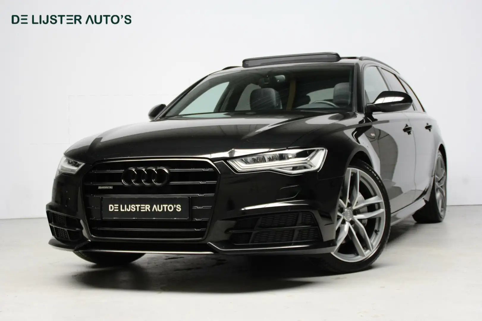 Audi A6 Avant 2.0 TFSI quattro 3x S Line 252 PK |Pano-dak Zwart - 1