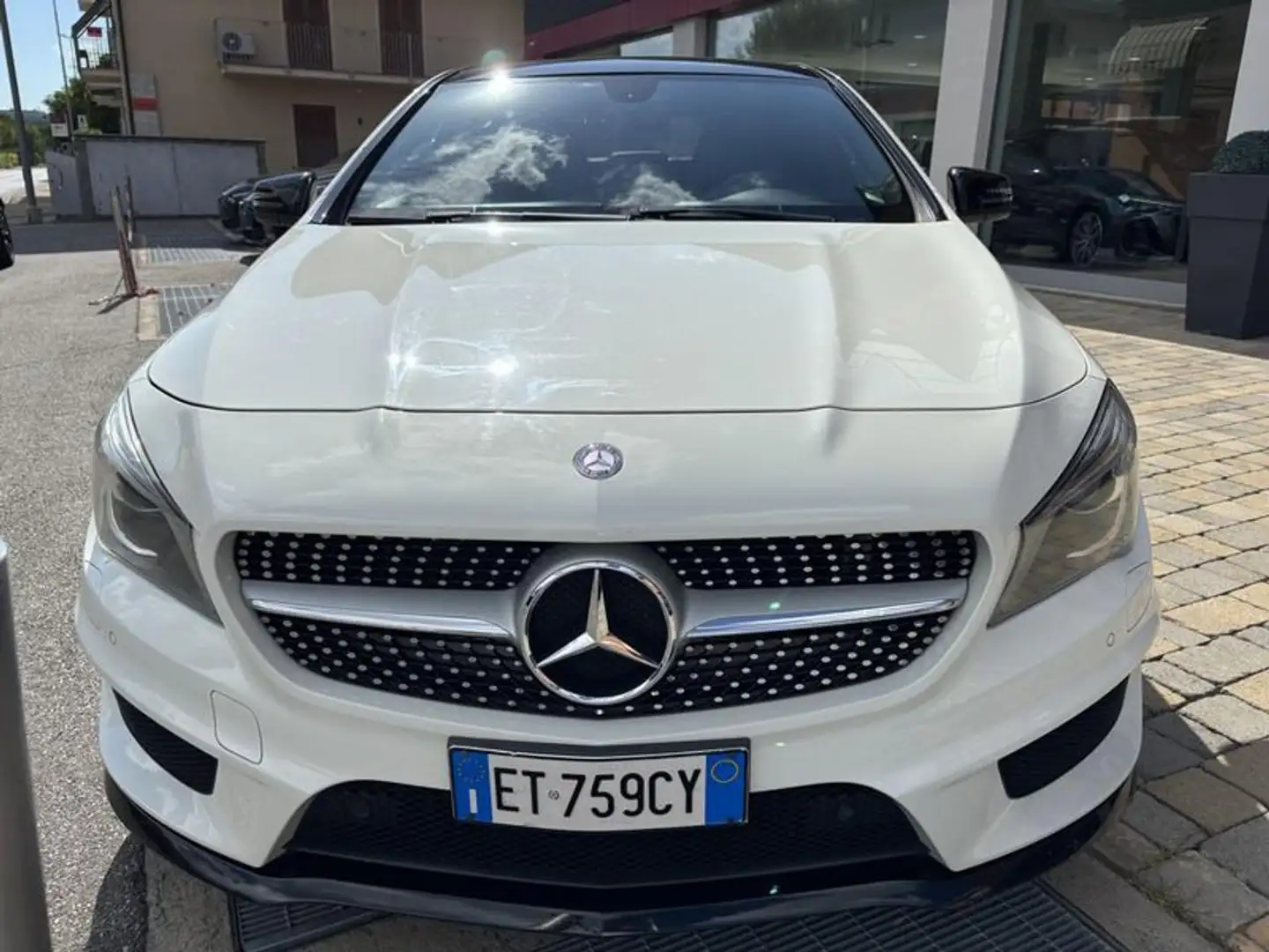 Mercedes-Benz CLA 220 CDI Automatic Premium XENO-TETTO-NAVI-18" Bianco - 2