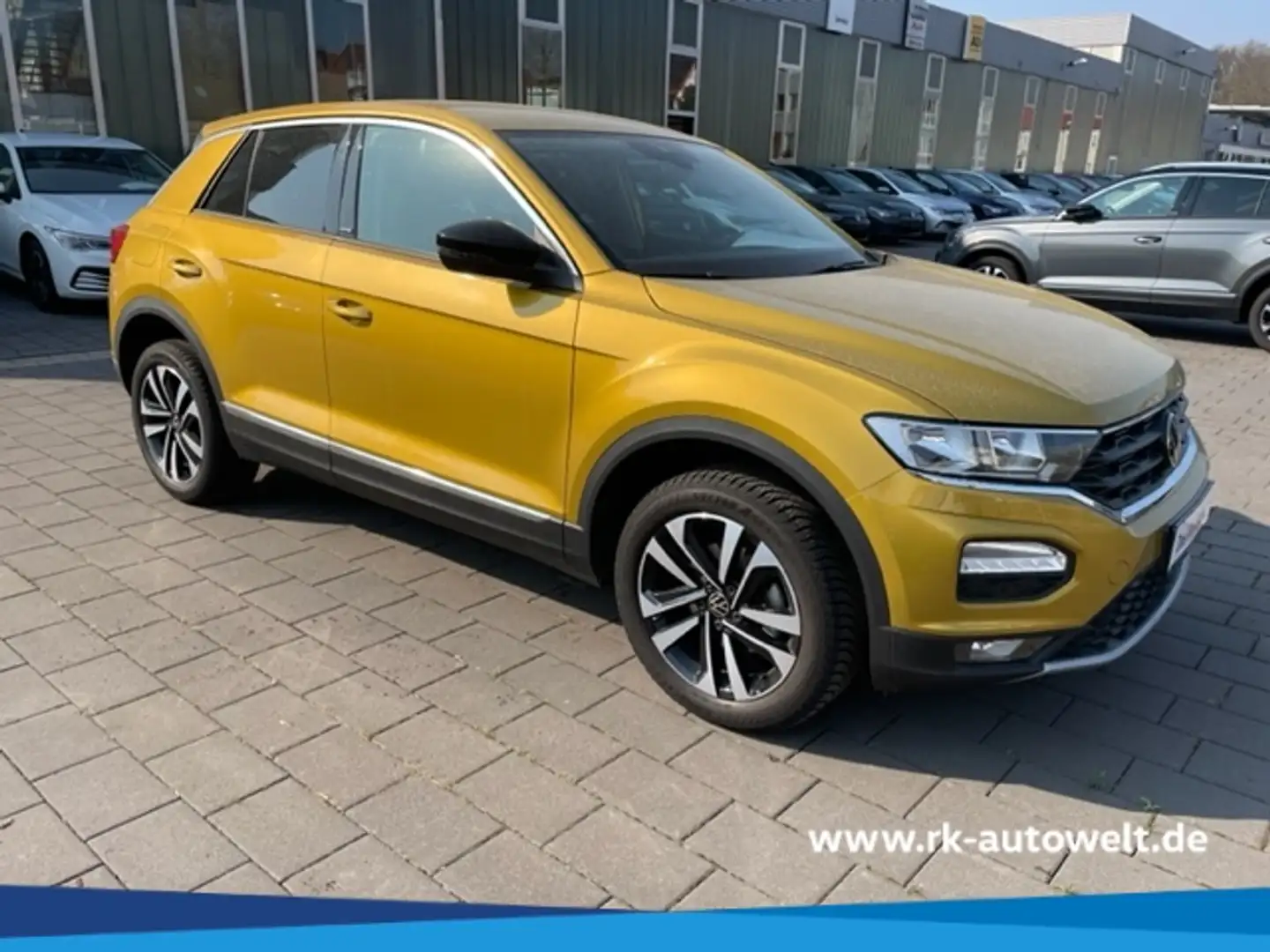 Volkswagen T-Roc 2.0 TDI UNITED NAVI Kurvenlicht PDCv+h LED-hinten Gelb - 1
