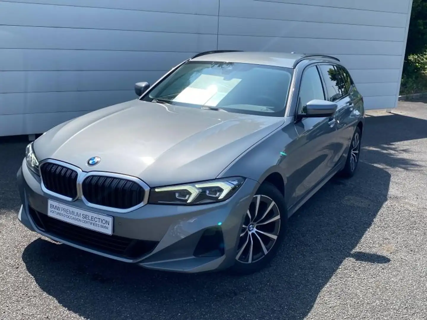 BMW 318 318dA 150ch Gris - 1