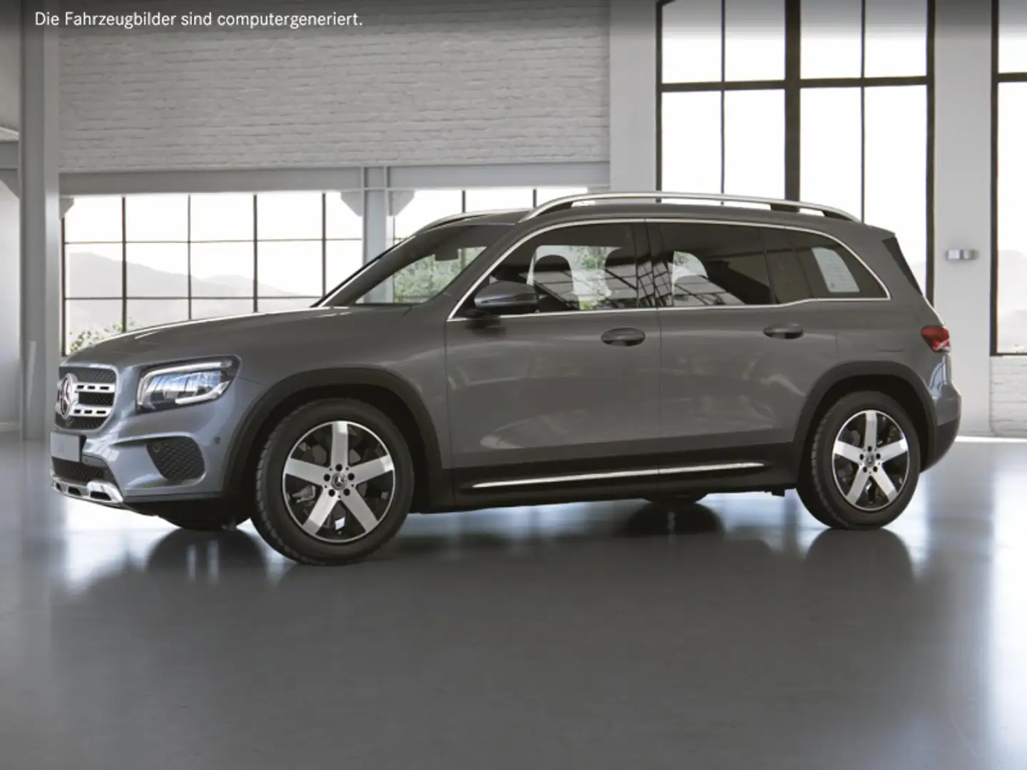 Mercedes-Benz GLB 200 ACC AUT Kam. KlimaA LED LM Navi PDC SHZ Grau - 2