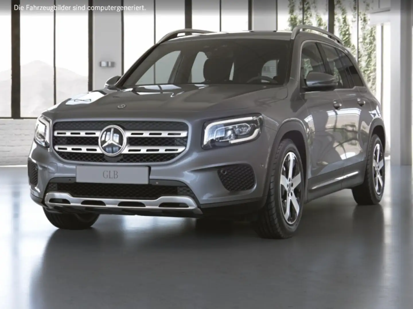 Mercedes-Benz GLB 200 ACC AUT Kam. KlimaA LED LM Navi PDC SHZ Grau - 1