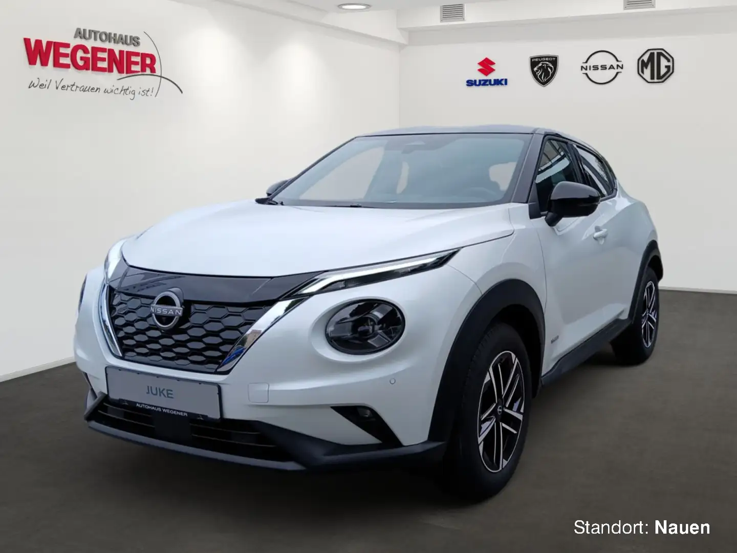 Nissan Juke JUKE 1.6 HYBRID 143 PS 4AMT Blanc - 1