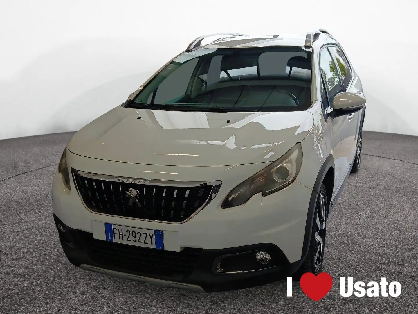 Peugeot 2008 1.6 bluehdi Allure 100cv my16 Bianco - 1