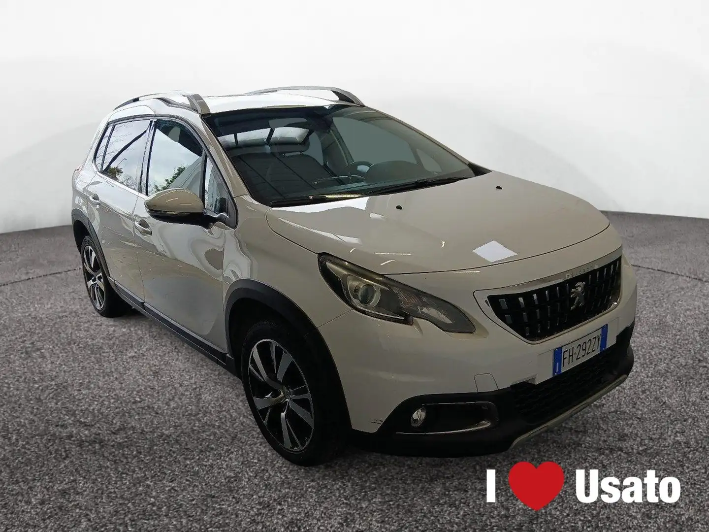 Peugeot 2008 1.6 bluehdi Allure 100cv my16 Bianco - 2
