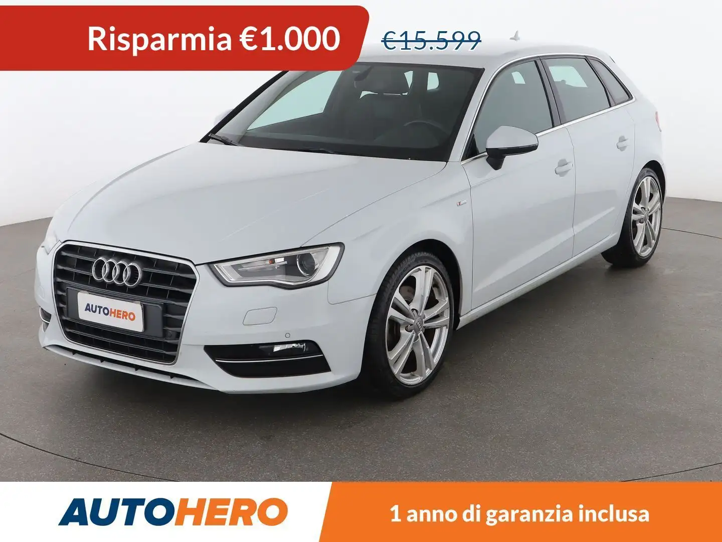 Audi A3 1.8 TFSI S line Bianco - 1