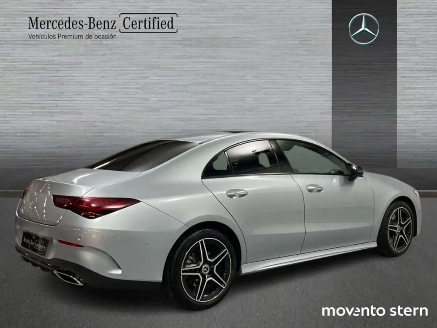 Mercedes-Benz CLA 220 220d Plateado - 2