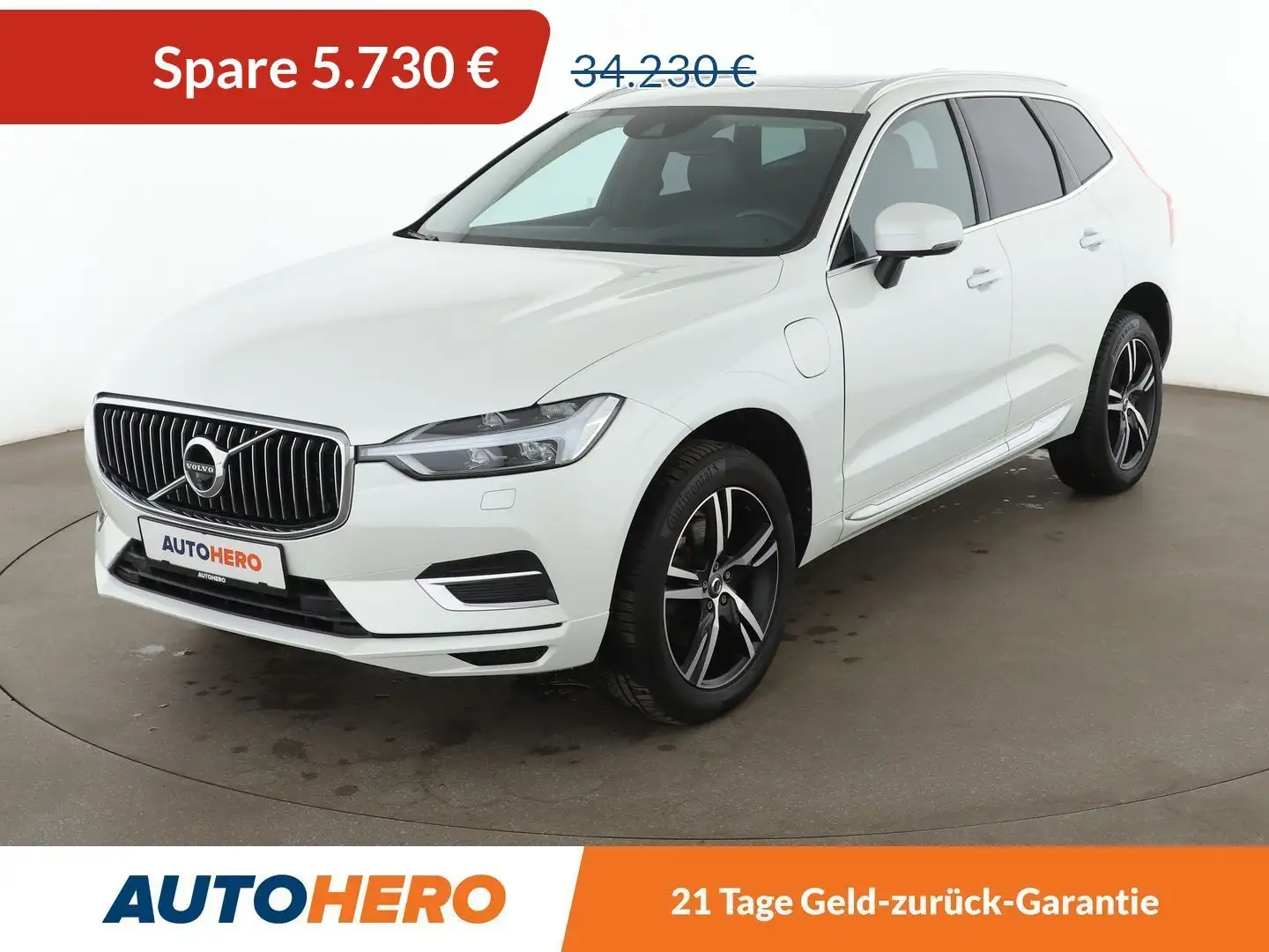 Volvo XC60 2.0 T8 Plug-in Hybrid Inscription AWD Aut.*NAVI* Weiß - 1