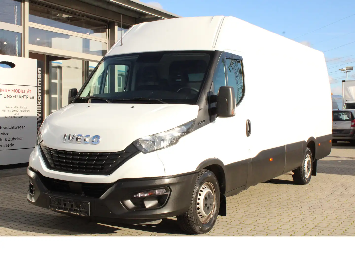 Iveco Daily Hoch lang KLIMA*Rads 4100*Bluetooth*PDCH Blanc - 1