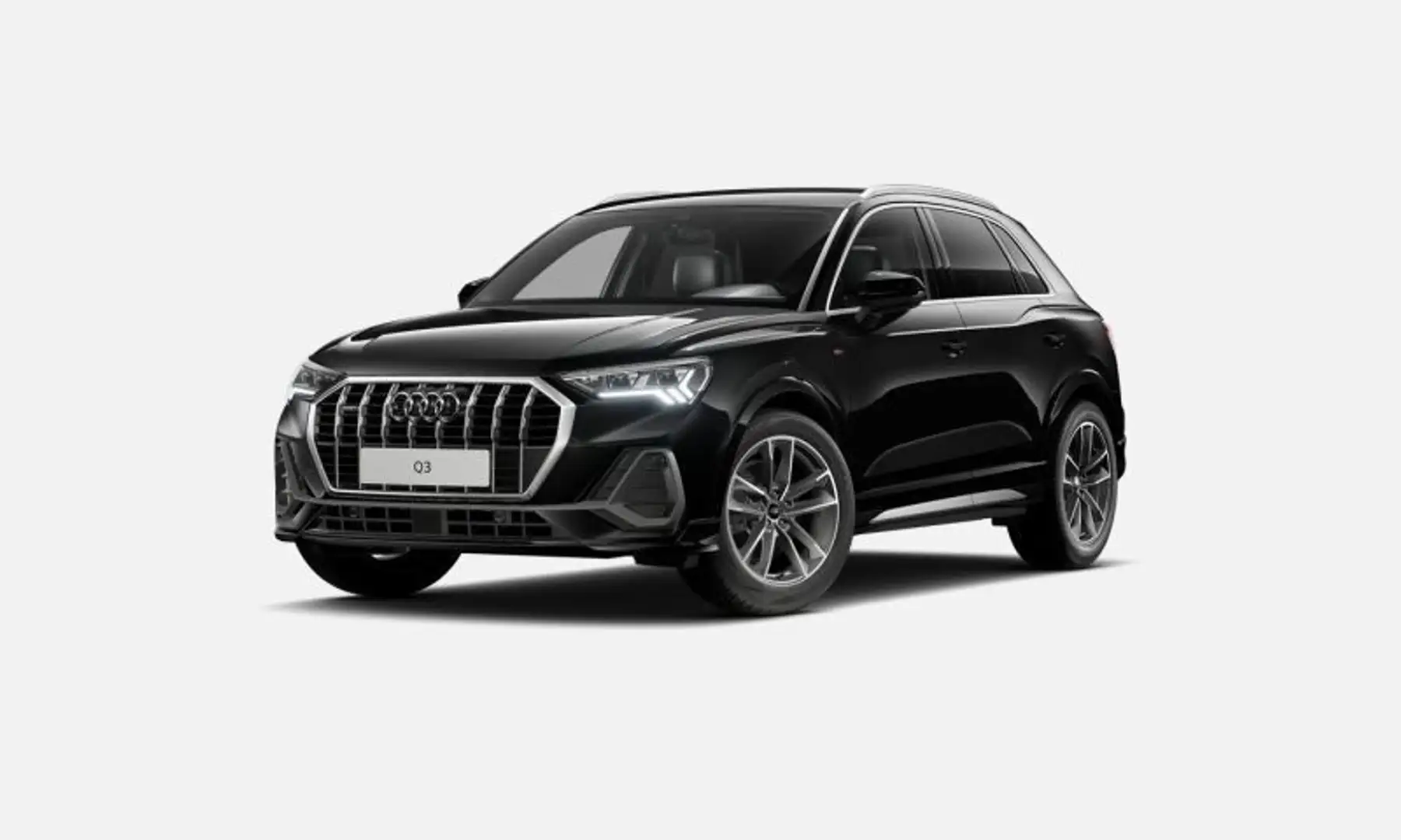 Audi Q3 40 TFSI quattro S-tronic S-Line AHK Navi Matr Schwarz - 2