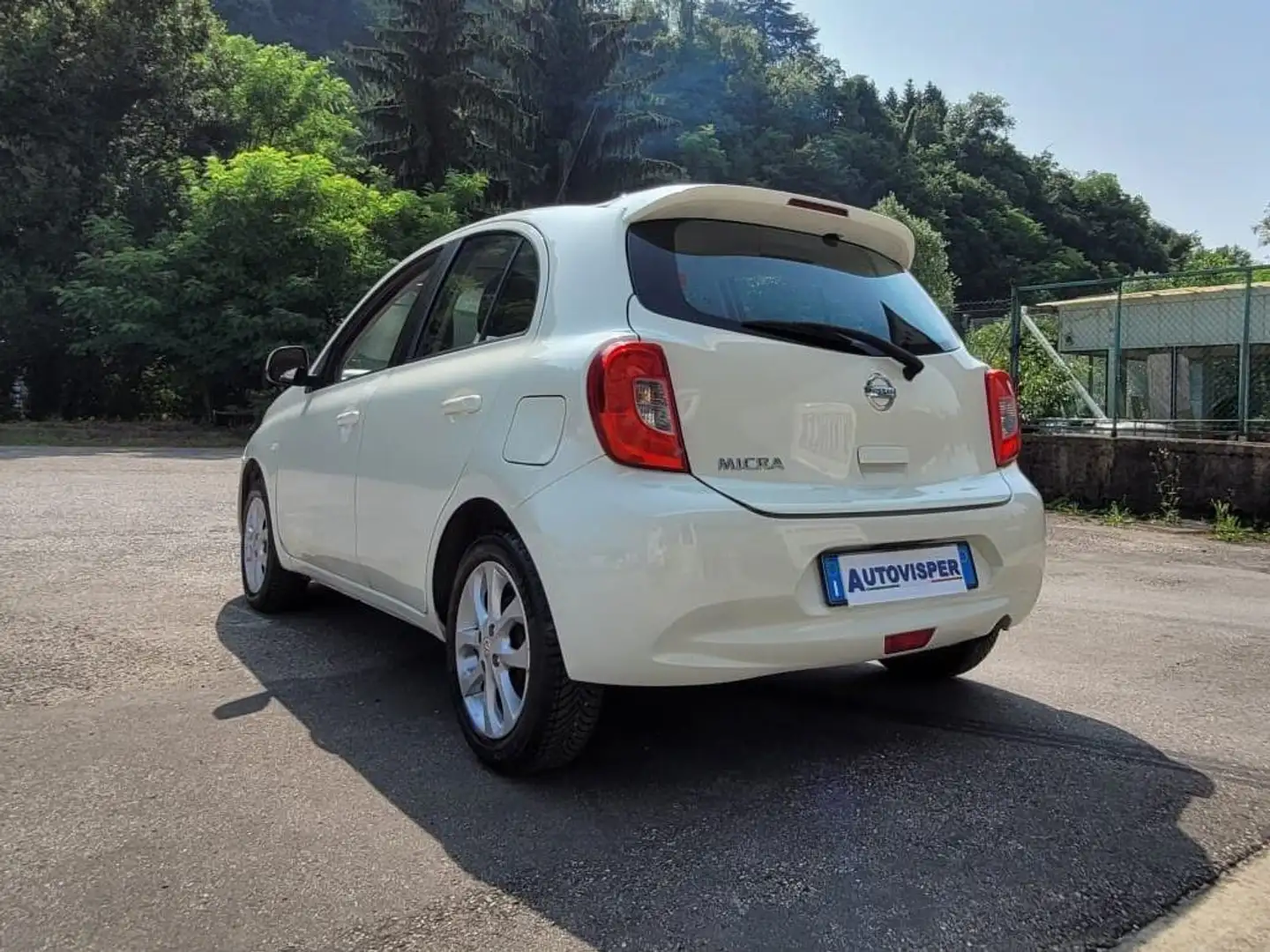 Nissan Micra 1.2 Acenta eco Gpl E6 Weiß - 2