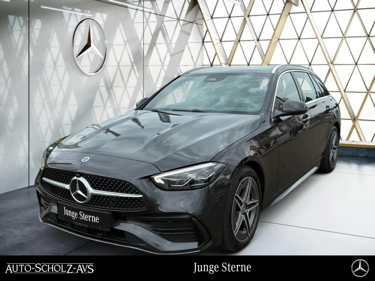 Mercedes-Benz C 220 d T AMG Easy-P*Kamera*Keyless*LEDhigh*Ambi Grau - 1
