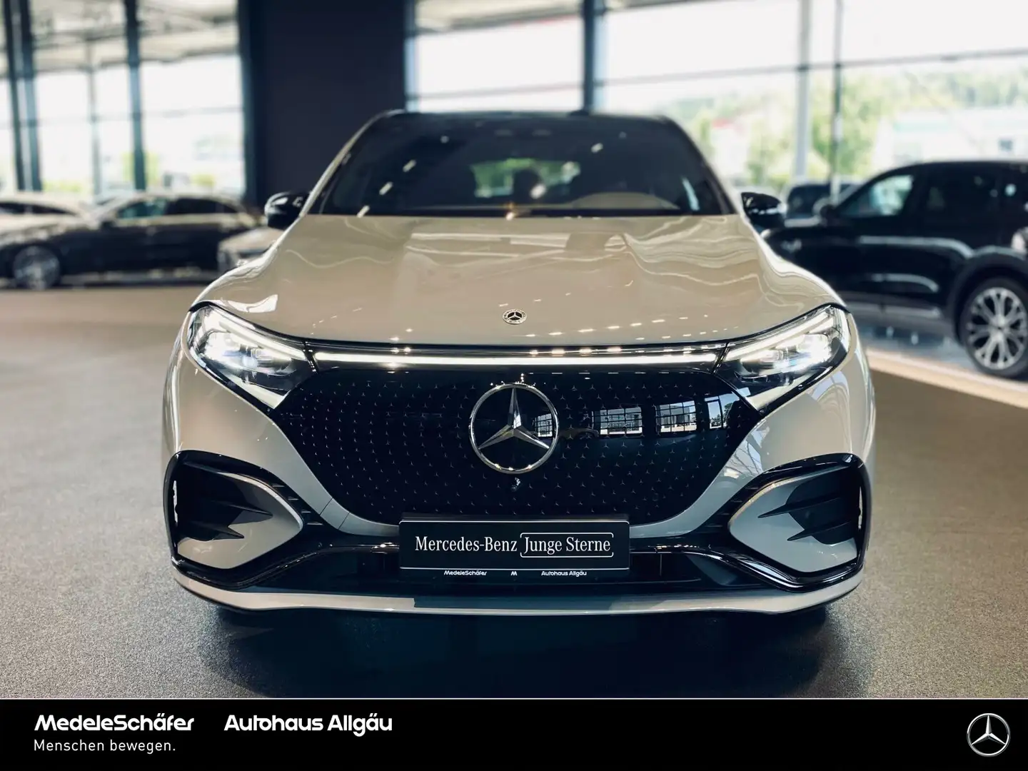 Mercedes-Benz EQS SUV EQS SUV 500 4M AMG HYPER Fond+TV Massage NP178 LED Gris - 2
