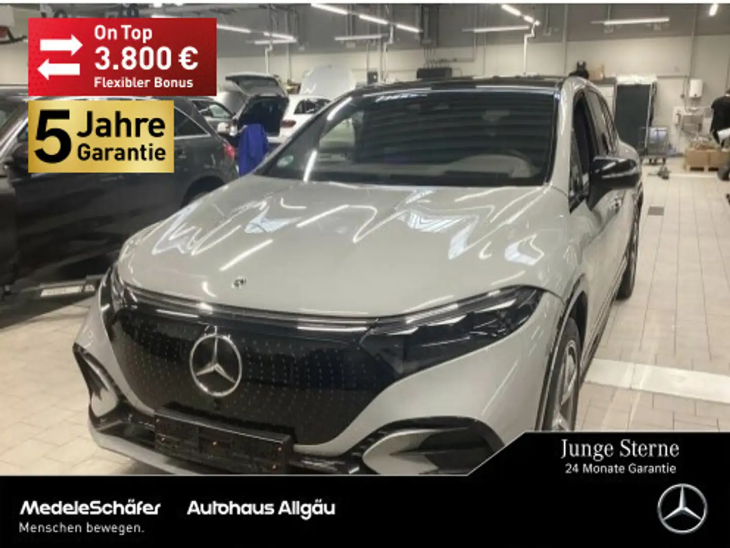 Mercedes-Benz EQS SUV EQS SUV 500 4M AMG HYPER Fond+TV Massage NP178 LED Gris - 1