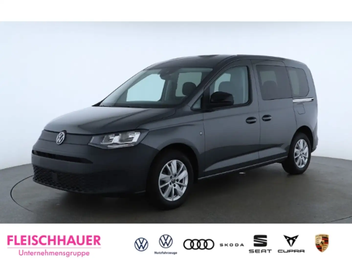 Volkswagen Caddy 2.0 TDI Kombi Einparkhilfe Kamera Sitzheizung Grau - 1