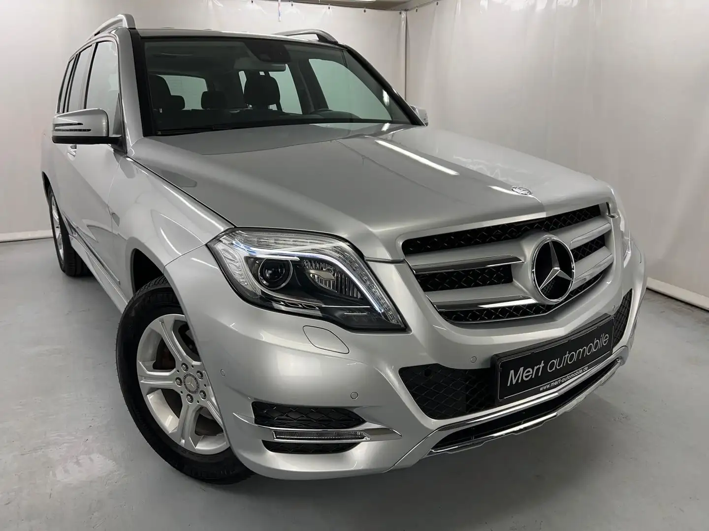 Mercedes-Benz GLK 200 *NUR35TKM*1.HAND*TOTW*ILS*6-GANG*DB SERVI Plateado - 1