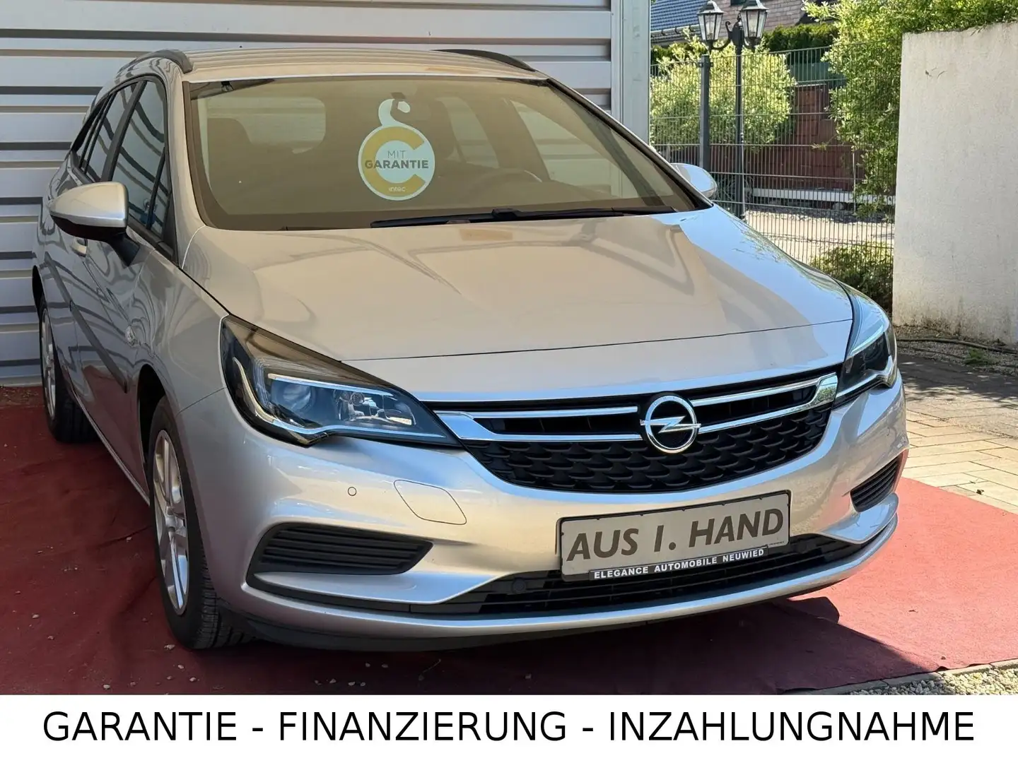 Opel Astra K Sports Tourer/Garantie/Scheckheft/1.Hand Argent - 1