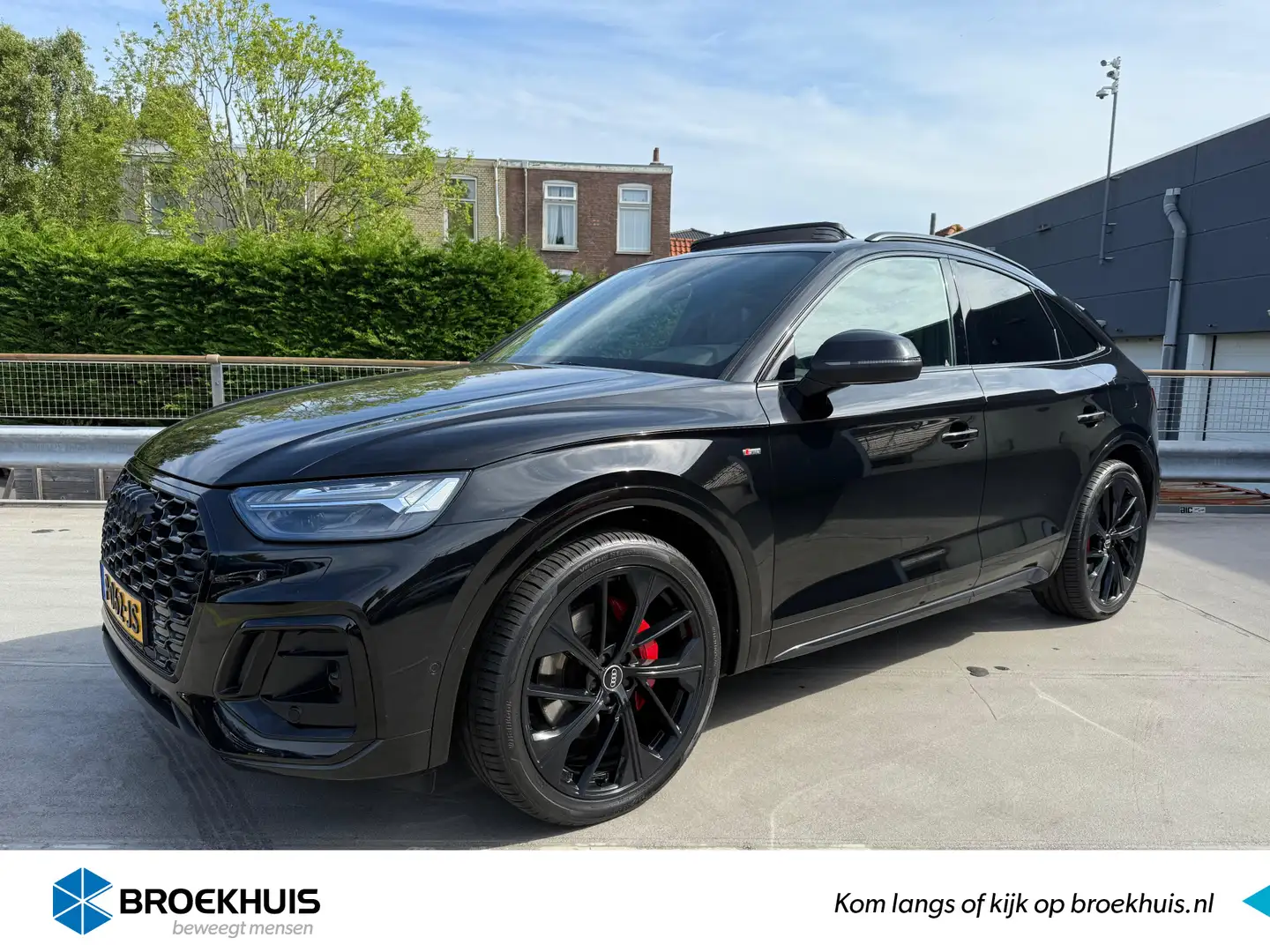 Audi Q5 Sportback 55 TFSI e S edition | Trekhaak | B&O Aud Zwart - 1
