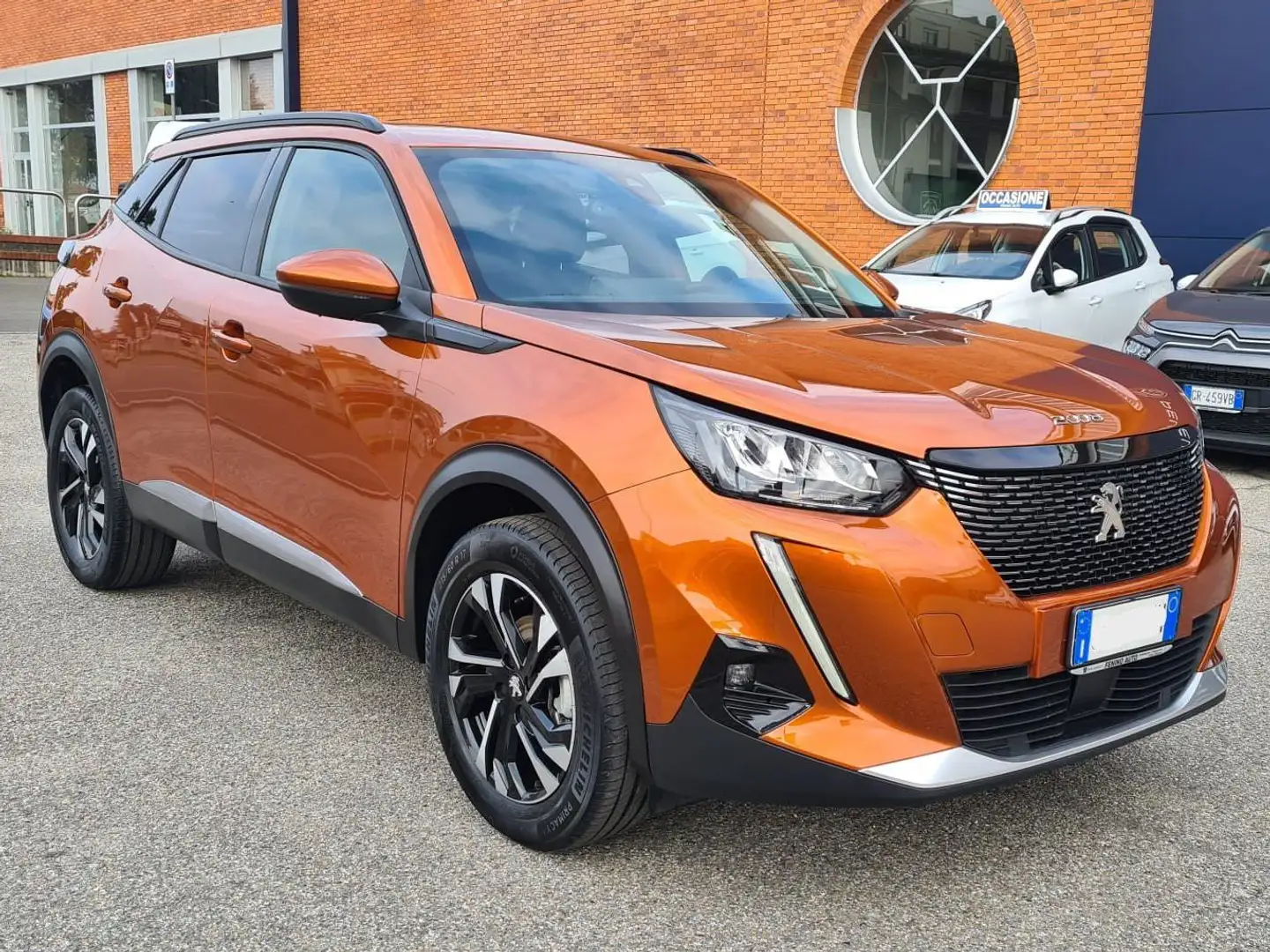 Peugeot 2008 1.2  Allure -certificato CHECK cinghia *easy drive Orange - 2