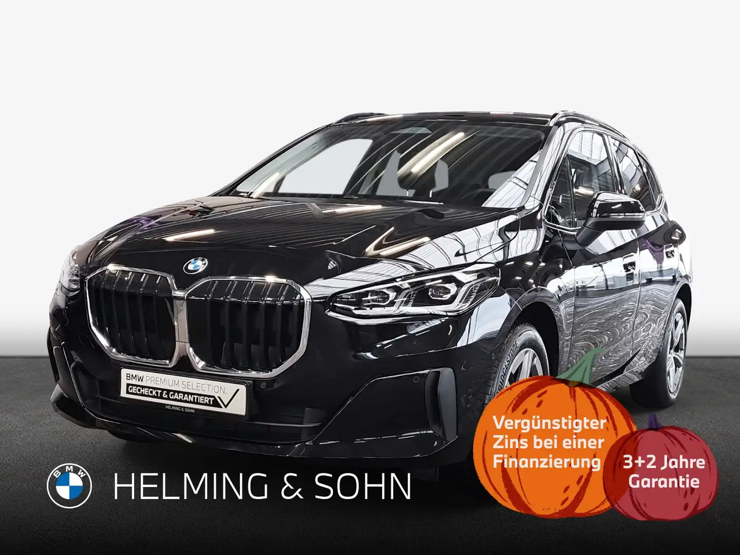BMW 220 i Active Tourer DAB LED Komfortzg. AHK Shz uvm. Schwarz - 1