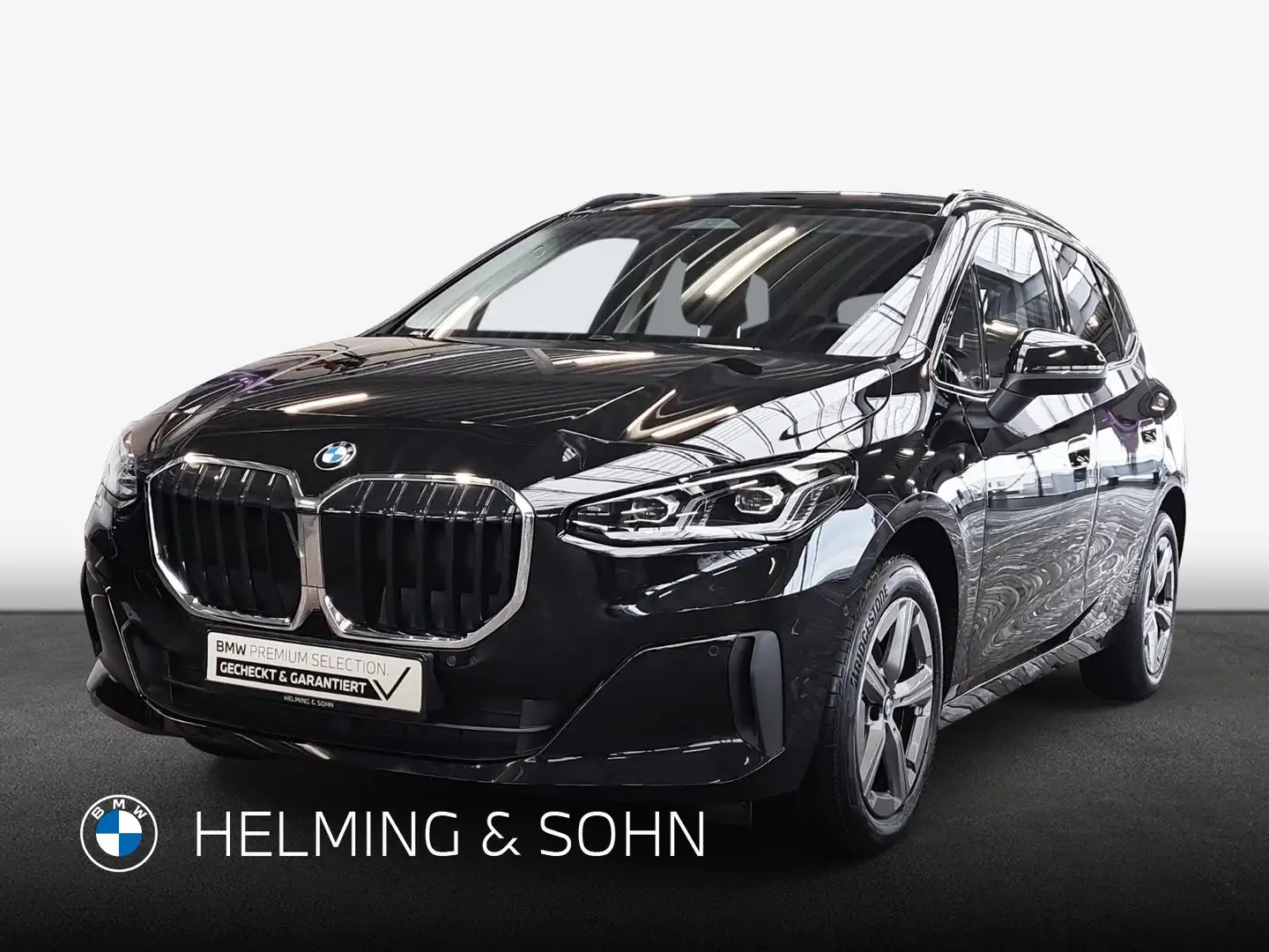 BMW 220 i Active Tourer DAB LED Komfortzg. AHK Shz uvm. Noir - 1