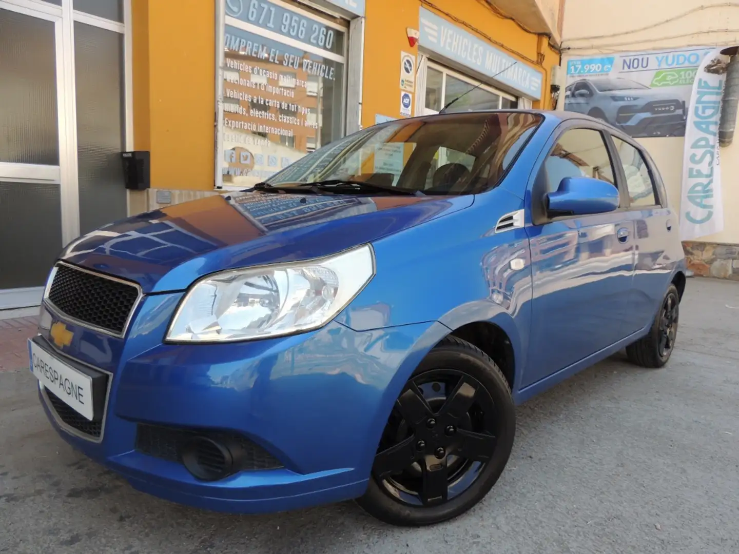 Chevrolet Aveo 1.4 16v LT Azul - 1