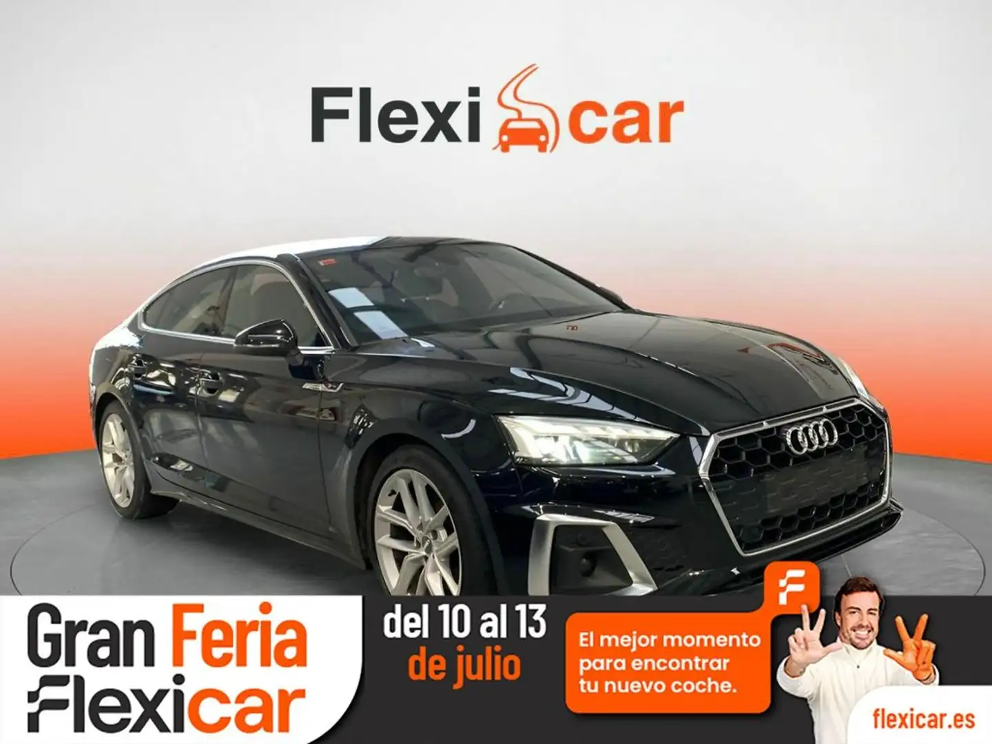 Audi A5 Sportback 40 TDI S line S tronic Zwart - 1