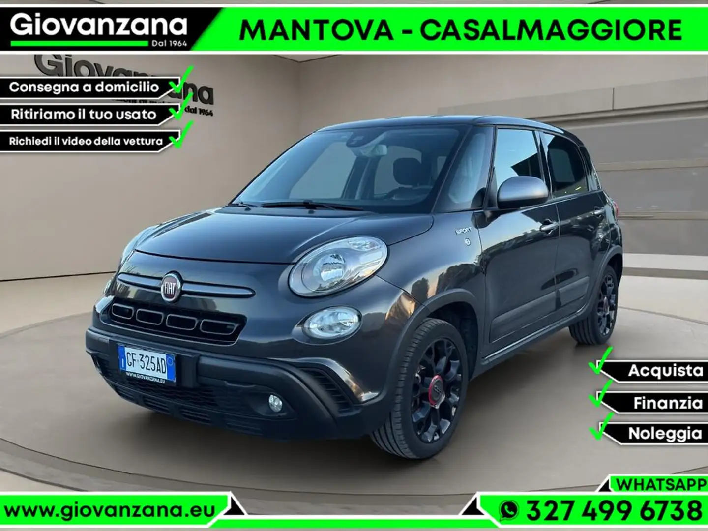 Fiat 500L Cross 1.3 mjt 95cv my20 Grau - 1