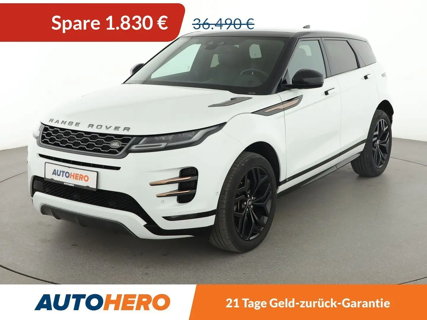 Land Rover Range Rover Evoque P250 R-dynamic SE Aut.*NAVI*HEAD-UP*ACC*CAM*PDC* Blanc - 1