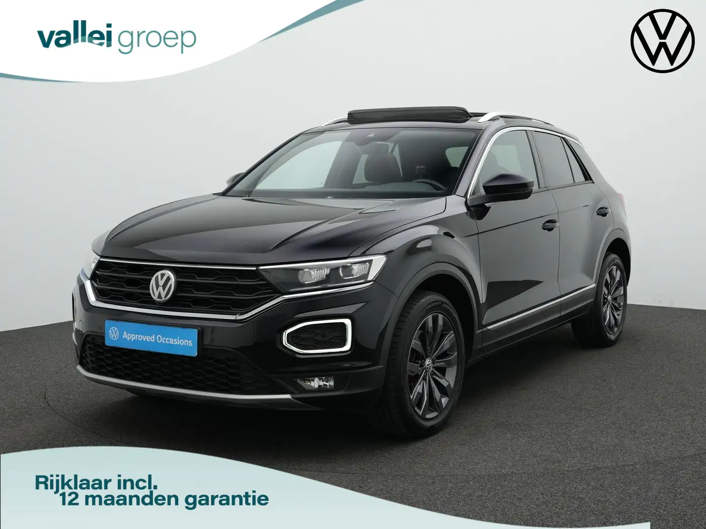 Volkswagen T-Roc 1.5 TSI 150 pk DSG Sport | Panoramadak | Trekhaak Zwart - 1