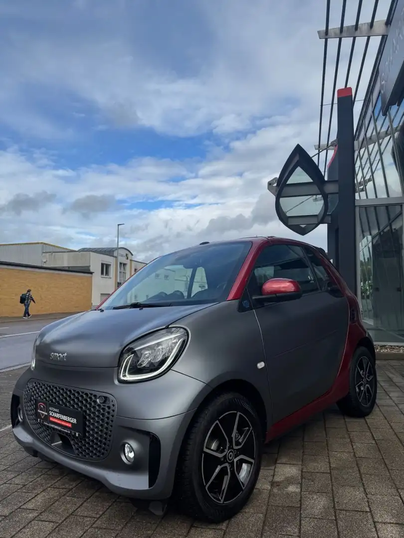 smart forTwo Cabrio EQ+Sitzheizung+Batterie Zertifakt Grau - 1