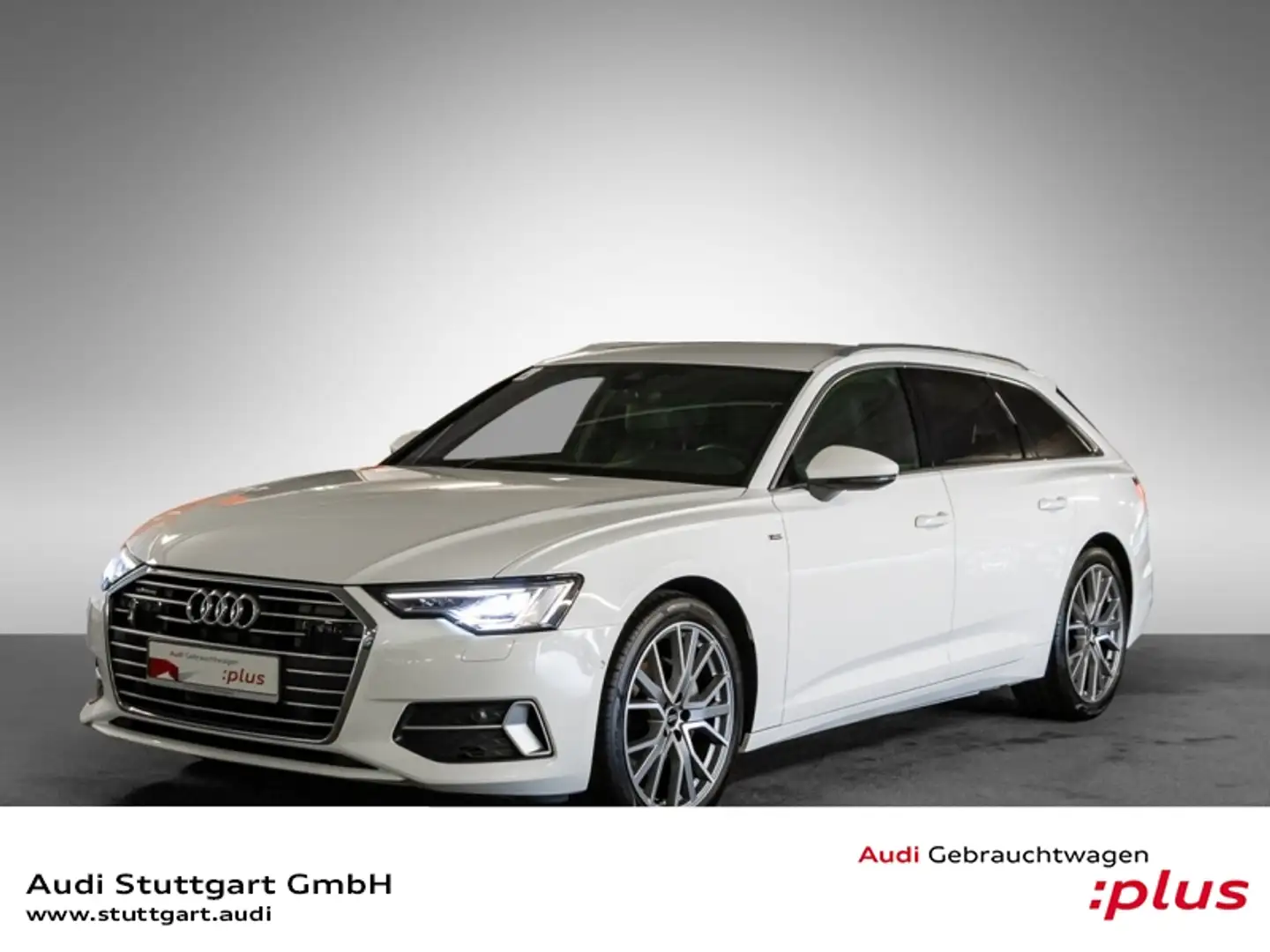 Audi A6 Avant 40 TDI qu S line AHK Matrix Standheizung Blanc - 1