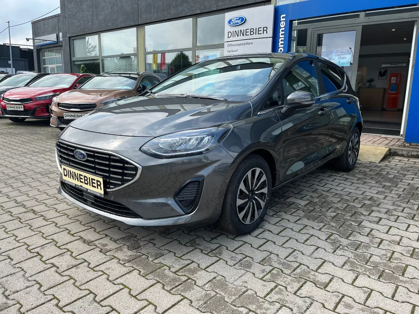 Ford Fiesta Titanium LED+Kamera+Winterpaket+Klima Grau - 2