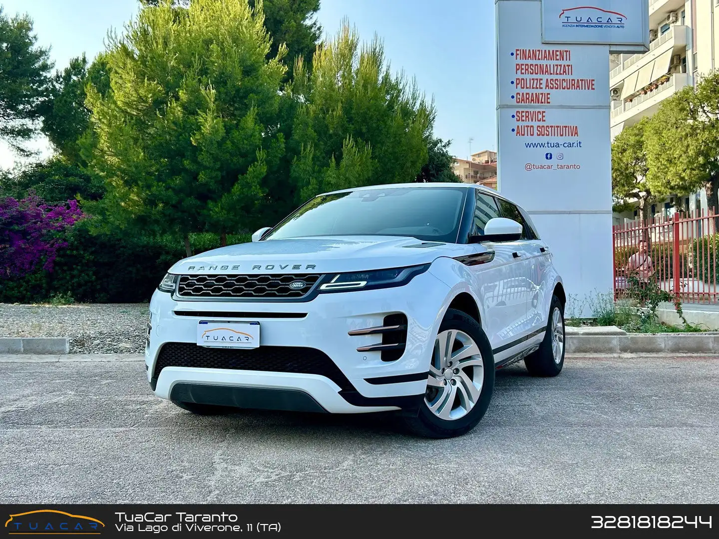 Land Rover Range Rover Evoque R-Dynamic S D 150 Bianco - 1