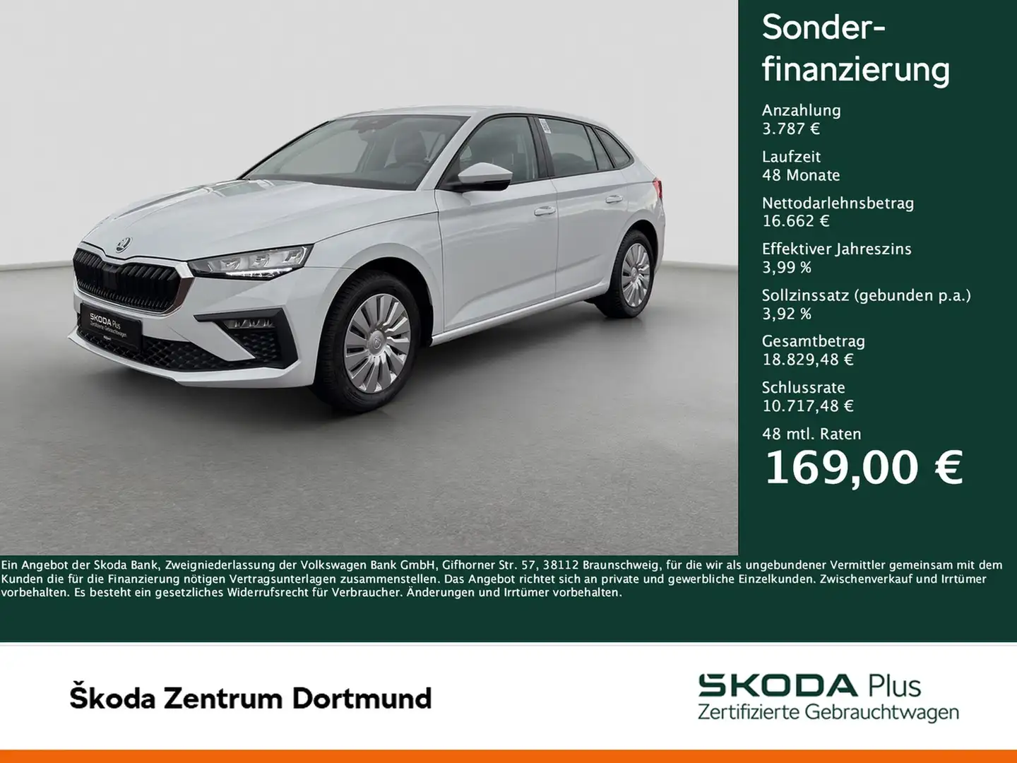 Skoda Scala 1.0 AHK CARPLAY SITZHEIZUNG LED DAB KLIMA Blanc - 1