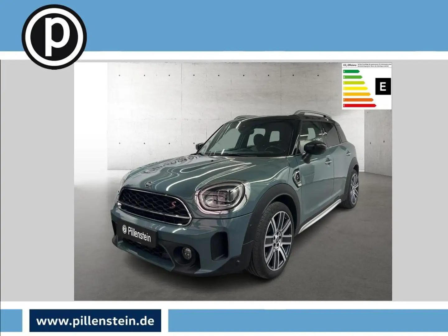 MINI Cooper SD Countryman ALL4 NAVI+AHK+PANO+19"+KAM Grün - 1