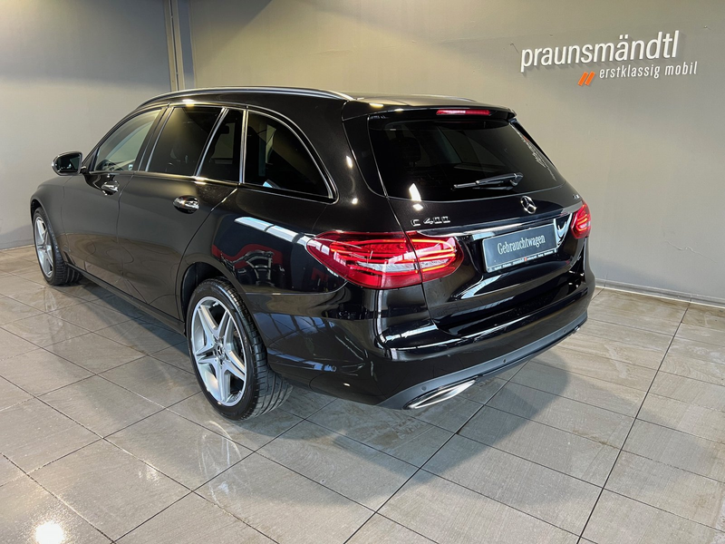 Mercedes-Benz C 400 T 4M Avantgarde Night Pano/Dist/MuBea/Airm — photo 2