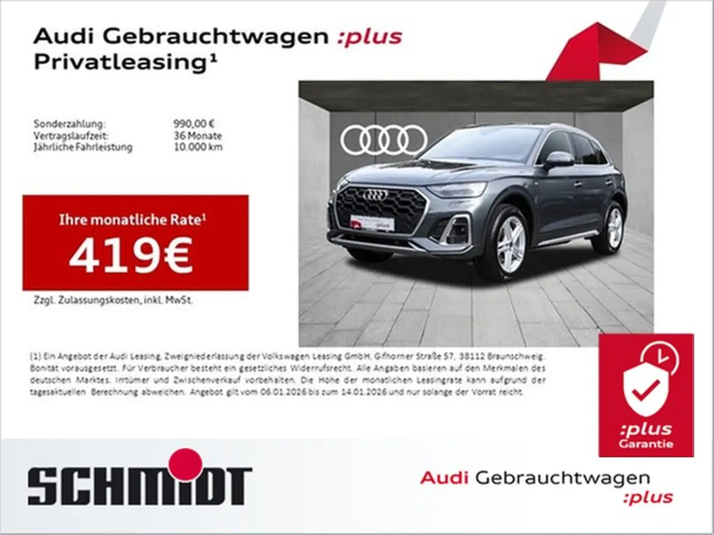 Audi Q5 40 TDI quattro S line Business Matrix LED AHK A... Grau - 1