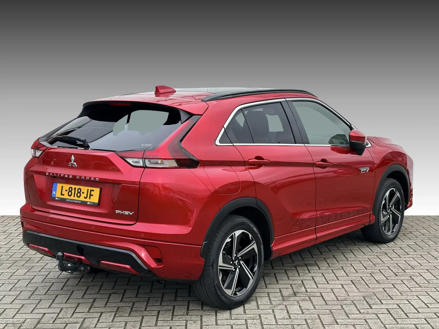 Mitsubishi Eclipse Cross 2.4 PHEV Instyle NL-AUTO | 1STE EIGENAAR | LEDER Rot - 2