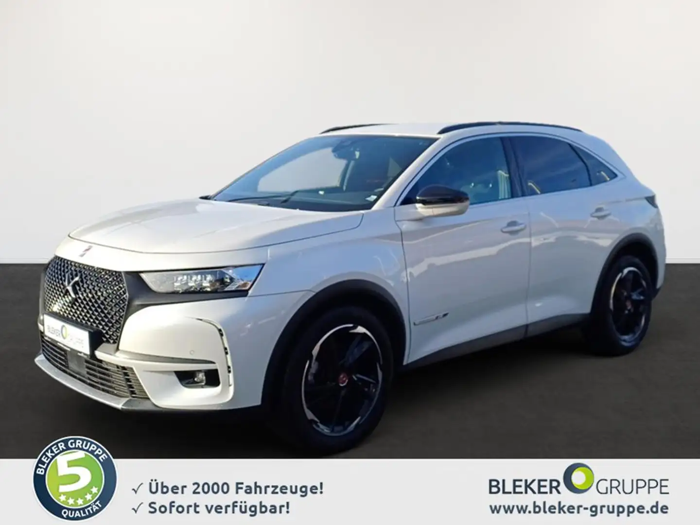 DS Automobiles DS 7 Crossback BlueHDi 130 Performance Line+ Weiß - 1