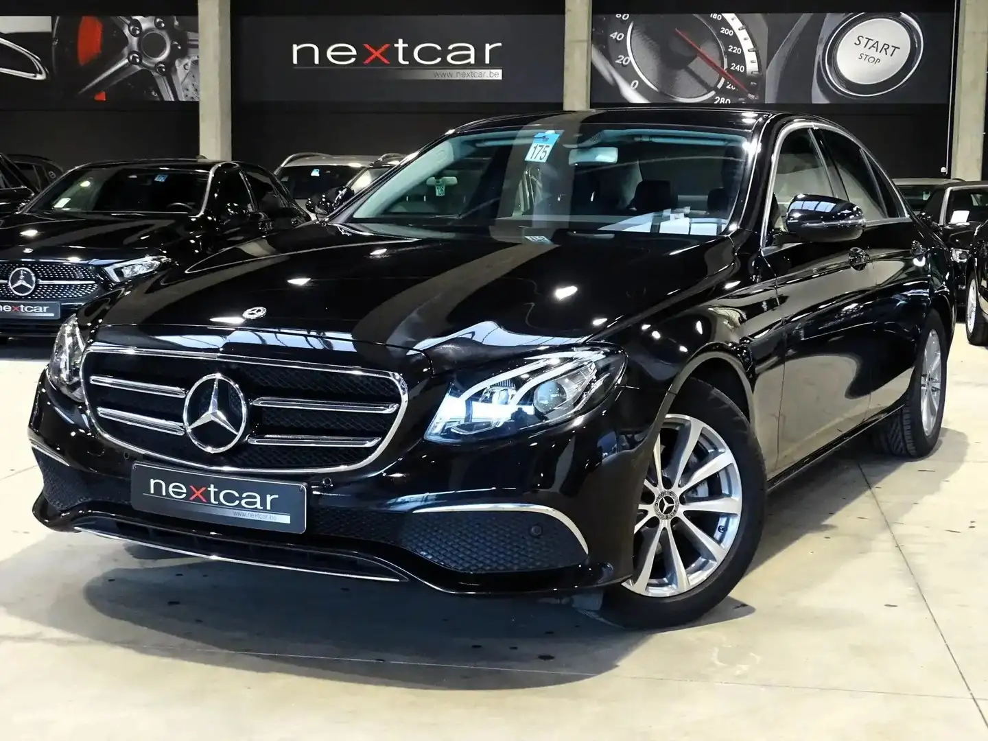Mercedes-Benz E 200 d Berline Avantgarde *LED-NAVI-CUIR SPORT-PARKING* Noir - 1
