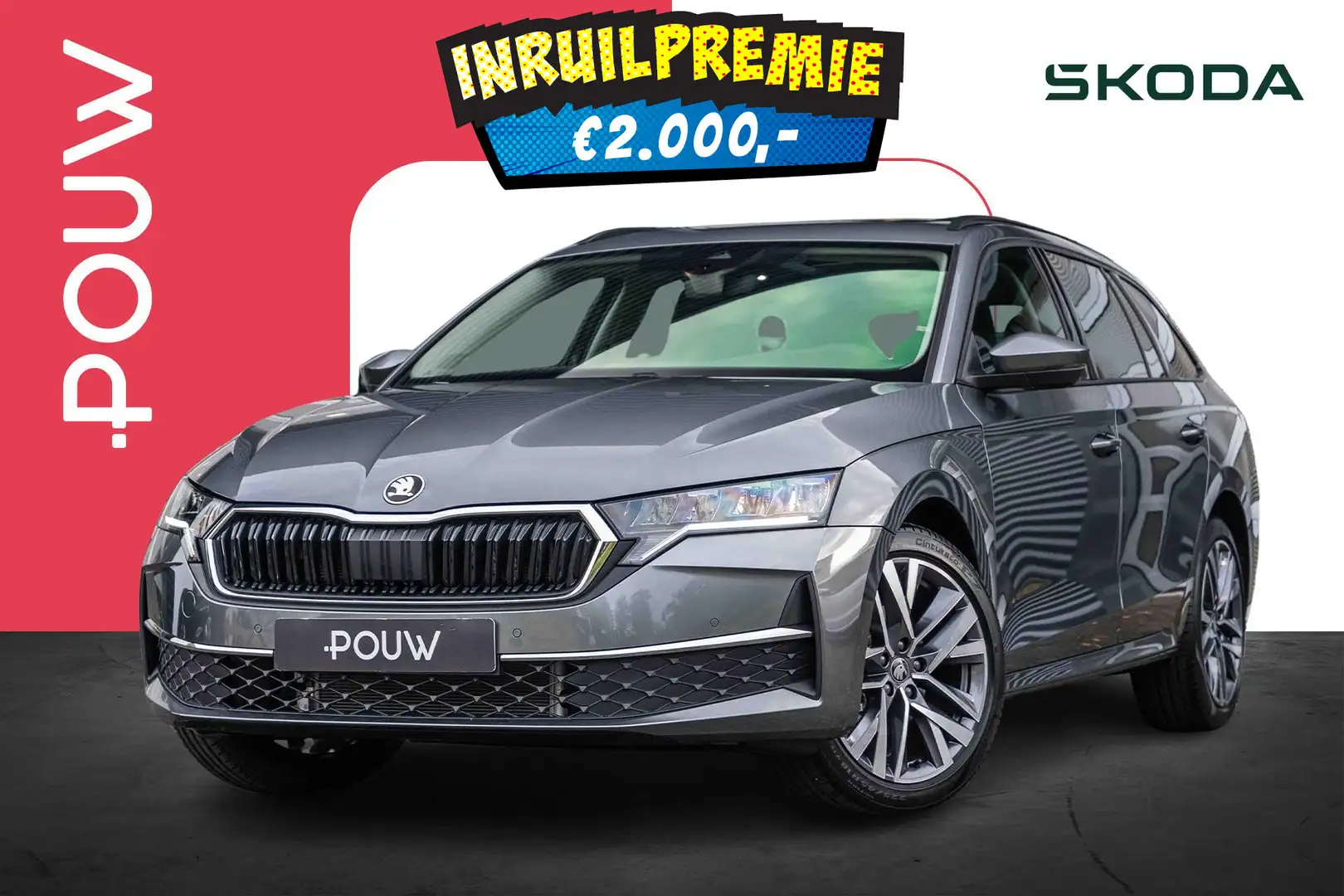 Skoda Octavia Combi 1.5 TSI 115pk MHEV Business Edition Plus | 1 Grijs - 1