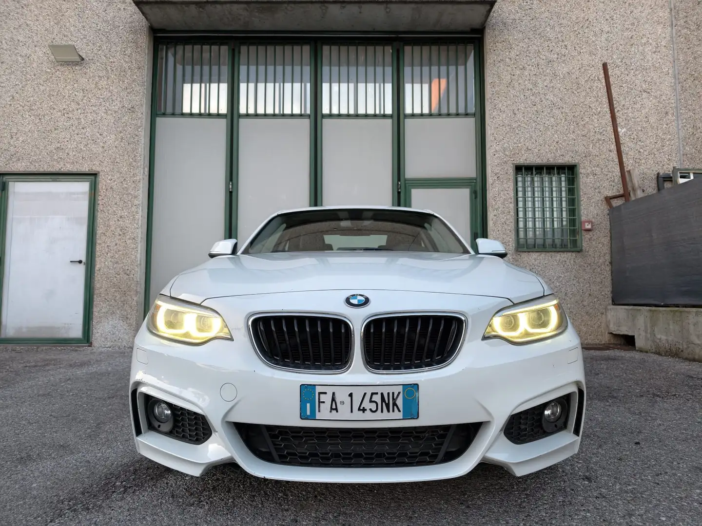 BMW 218 BENZINA COUPE UNIPRO TURBINA NEOPATENTATI 2015 Weiß - 2